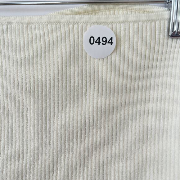 Reformation Womens Jenni Strapless Sweater Size XL NEW - Picture 9 of 9